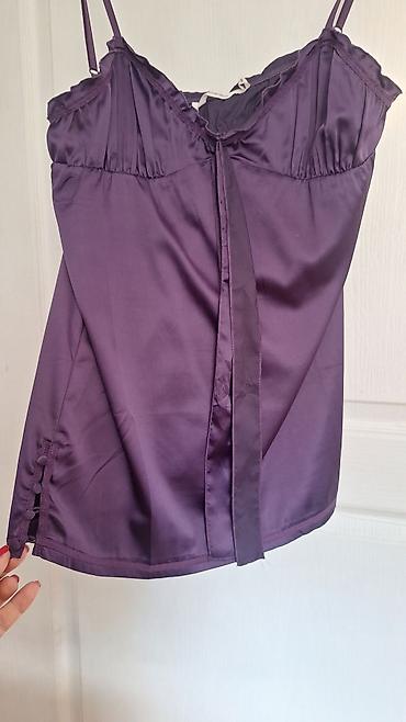 Ostale majice, topovi: Top, bluza NOVA ljubicasta na bretele WOMEN SECRET, br. L (40)! — 2