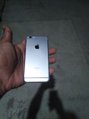 iphone 9 telefon: IPhone 6s, Gümüşü, Barmaq izi