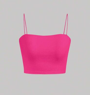 elipsa jakne i kaputi: Bershka, S (EU 36), Cotton, Single-colored, color - Pink