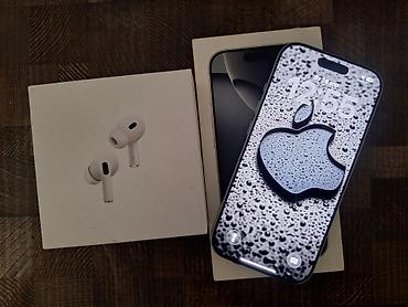 iphon 7 plus: IPhone 16 Pro, 256 GB, White Titanium, Barmaq izi, Face ID, Zəmanət — 1