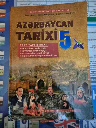 5 ci sinif azerbaycan tarixi kitabi: AZƏRBAYCAN TARIXI 5 SINIF YENI NƏŞR
temizdi