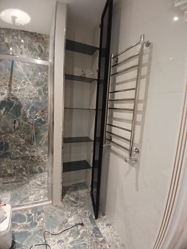 Duş kabinaları, arakəsmələr: Yeni Arakəsmə, Künc üçün, Pulsuz çatdırılma — 3
