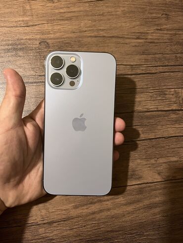 smartfon telfonlar: IPhone 13 Pro Max, 256 GB, Sierra Blue