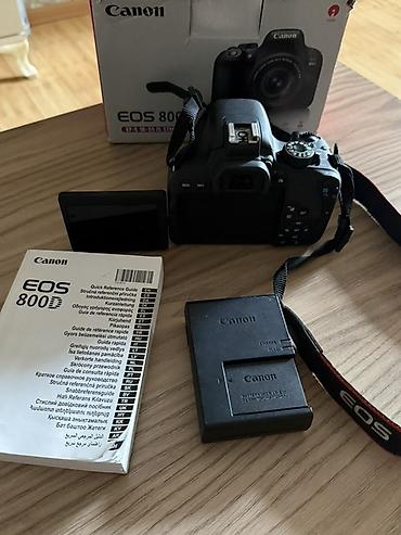 canon 800d: Canon EOS 800D (EF-S 18-55mm f/4-5.6 IS STM Kit) - 24.2 MP APS-C — 4