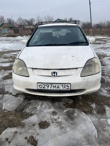 электро транспорт: Honda Civic: 2001 г., 1.7 л, Автомат, Бензин, Хэтчбэк