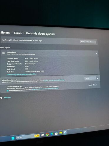 Monitorlar: 2E Gaming Monitor İps Panel 165 Hz 1 ms 23.8 inc Salam Manitor 9 aydır — 9