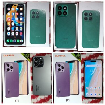 oukitel c3: Honor X8b, 128 GB, rəng - Yaşıl, Sensor, Barmaq izi, İki sim kartlı