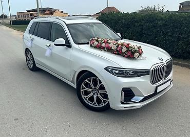 Автоуслуги: Bəy gəlin maşını BMW X7.Sürücüsüz verilmir.Toy, nişan, və digər — 3