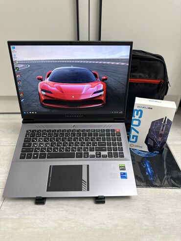 экран acer: Ноутбук, 16 ГБ ОЭТ, Intel Core i7, 16 ", Колдонулган, Татаал эмес тапшырмалар үчүн, эс тутум NVMe SSD