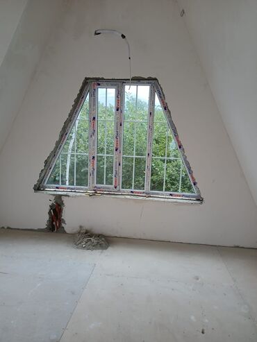 Plastik pəncərələr: Yeni İkiqat şüşə paketi Plastik pəncərə, Еni: 1 sm, Uzunluğu: 1 sm, Pulsuz quraşdırma — 8