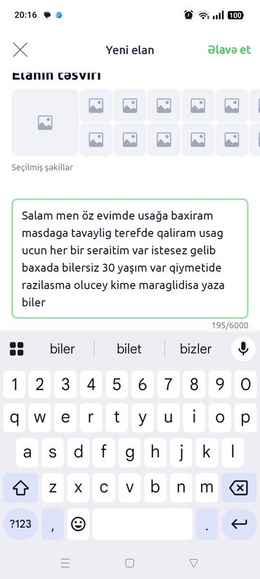 наращивание ресниц на дом: Salam men öz evimde usağa baxiram masdaga tavaylig terefde qaliram