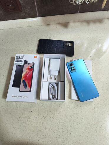 xioami 12: Xiaomi Redmi Note 12 Pro 5G, 256 GB, 
 Zəmanət, Sensor, Barmaq izi