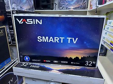 Телевизоры: Телик Телевизоры YASIN 32E9000 smart tv с интернетом youtube 81 см — 11