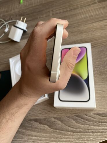 Apple iPhone: IPhone 14, 128 GB, Sənədlərlə, Face ID, Zəmanət — 8