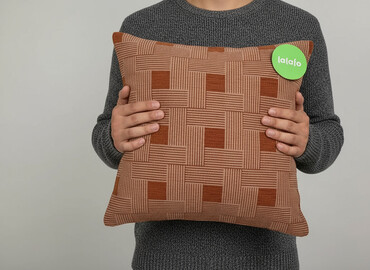 Pillowcases: PL - Pillowcase, 40 x 40, color - Orange, condition - Very good