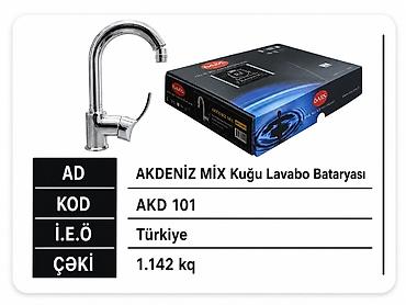 mətbəx qapıları: Məhsul: AKDENİZ MİX “Kuğu” lavabo bataryası Model kodu: AKD 101 - — 1