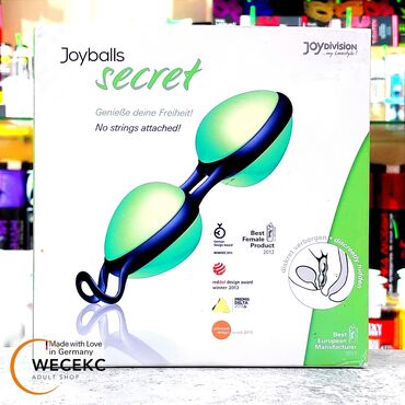для здоровье: Joyballs Secret — вагинальные шарики без тянущего шнура. Дизайн для