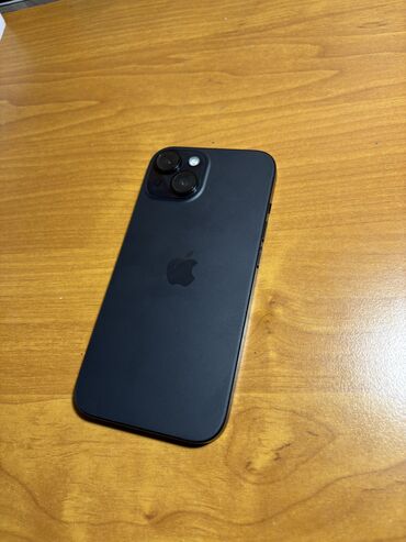 нерабочий телефон: IPhone 15, Новый, 128 ГБ, Black Titanium, 100 %
