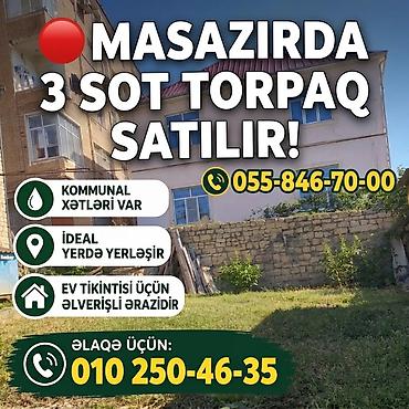 3 sot, Tikinti lalafo.az -da 3 sot, Tikinti