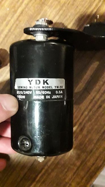 12 volt mator: Tikiş maşın üçün mühərrik satılır.YDK 100 vatt.Yaponiya.İşlək — 1