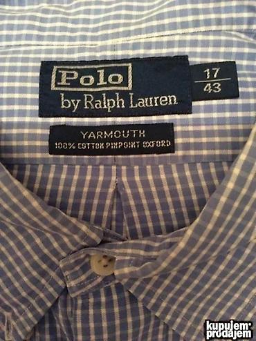 fish kosulje: Original Ralph Lauren kosulja XL 100% Oxford cotton Kratak rukav — 1