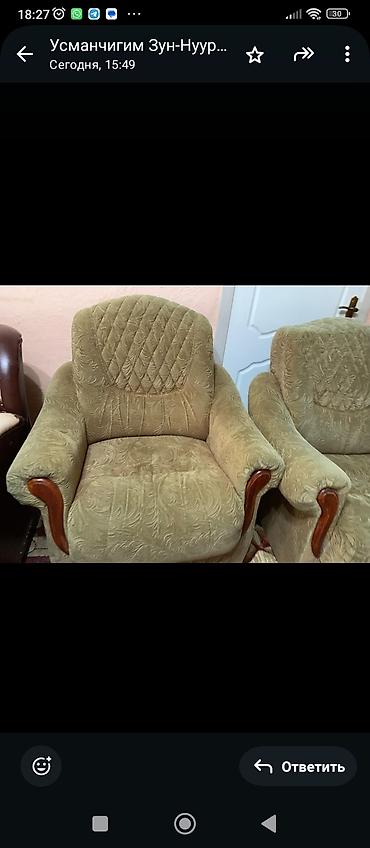 Прямые диваны: 4-верка продается состояние хорошее — 7