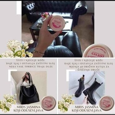 Ostali proizvodi za kuću: 🍀🍀🍀 GALANT KREMA 🍀🍀🍀 ➡️Zastitite svoju obucu od kise⬅️ 🍀 Bezbojna — 9