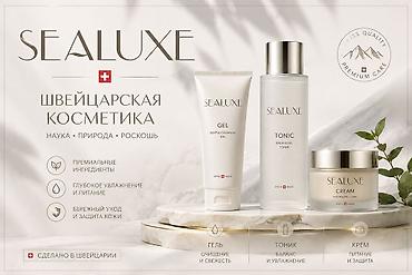 нардин часы: SEALUXE — швейцарская косметика: наука, природа, роскошь. Линейка для — 1