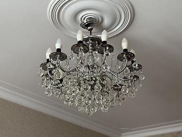 Çılçıraq, 8 lampa, Metal