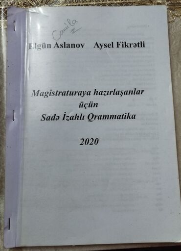 ingilis dili qrammatika kitabi yüklə: Kitablar, jurnallar, CD, DVD