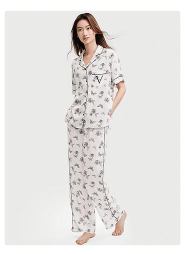 mango: Пижама, Шелк, Китай, С капюшоном, С кружевом, Для невесты, L, 2XL, 2XS — 9