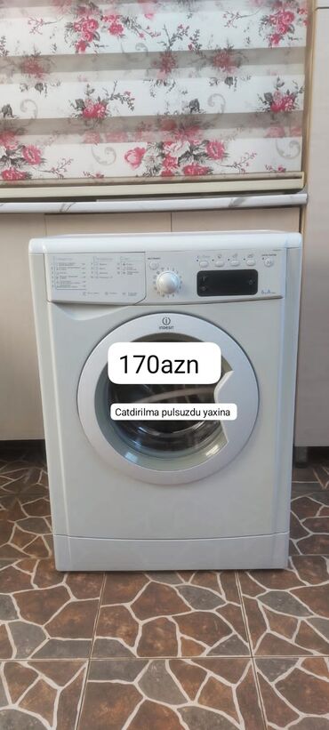 Paltaryuyan maşınlar: Paltaryuyan maşın Indesit, 6 kq, Avtomat