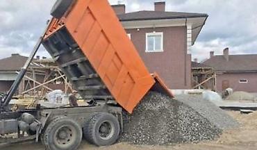 Үй жана бакча: Эленген шагыл, Брусчатка үчүн, Камаз — 6