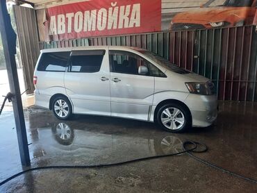 электронной машина: Toyota Alphard: 2002 г., 3 л, Автомат, Газ, Минивэн