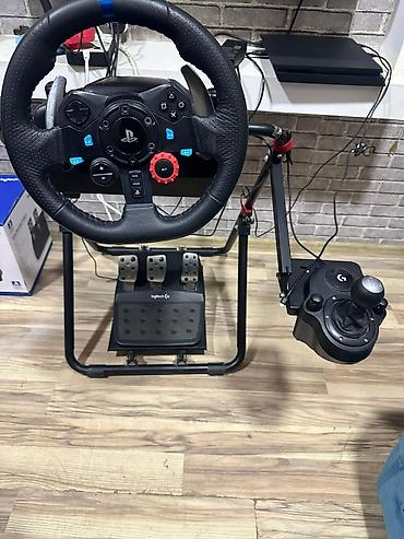 ps3 ps4: Logitech G29 Driving Force sükan və pedal seti + Logitech Driving — 2