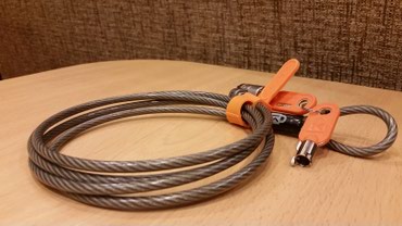 Kompüter və noutbuk aksesuarları: Защитный кабель для блокировки компьютера kensington lock от 10-25