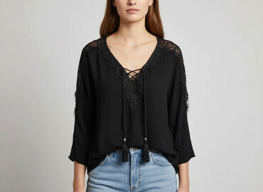bluzki nietoperz plus size: Izabel London, Bluzka damska, rozmiar L