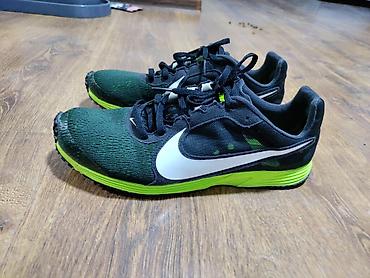 nike hyperko: Nike firmasının qara və yaşıl rəngli idman Original 100% — 3