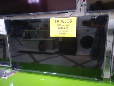 planset tablet: Yeni Televizor TCL 55" Ödənişli çatdırılma