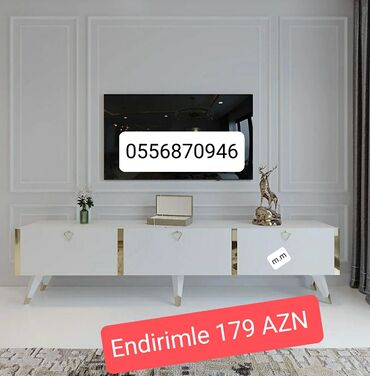 muncuq seti: Yeni, Düz TV altlığı, Polkalı, Laminat, Azərbaycan