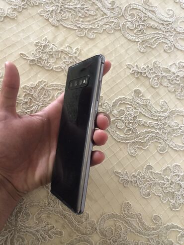 galaxy tab a8 qiymeti: Samsung Galaxy S10 Plus, 1 TB, rəng - Göy, Sensor, Barmaq izi, İki sim kartlı