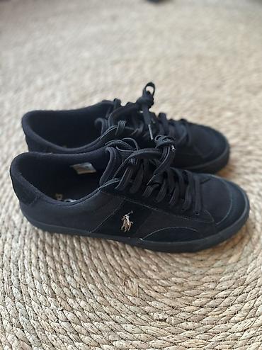 поло кроссовки: Мужские кроссовки, 42, Polo Ralph Lauren, Б/у, цвет - Черный, Платная доставка — 2