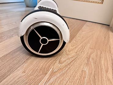 irşad electronics segway: Elektrik hoverboard (özünü tarazlayan skuter) - Rəng: ağ, qara rezin — 3