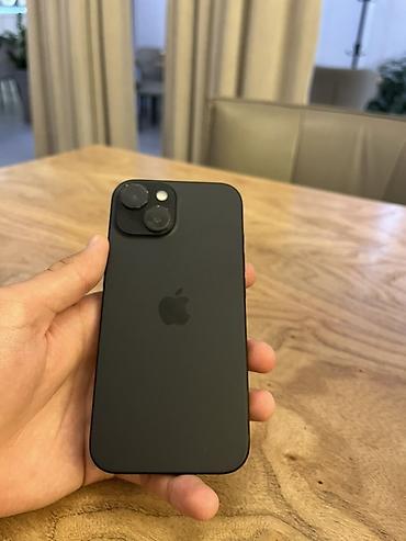iphone d: IPhone 15, Б/у, 128 ГБ, Черный, Кабель, 77 % — 1