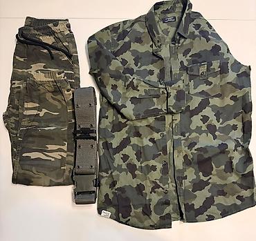 kəsdum şalvar: Hərbi forma, 10 - 12 yaş, Yeni — 1