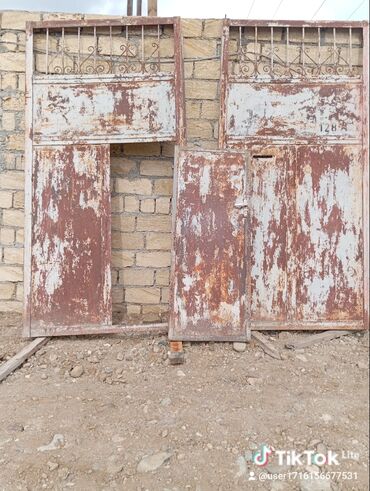 Həyət darvazaları: I'm nci el tikitiye ayit Alqi Satqi Darvaza qapi Plastik pencere qapi — 13