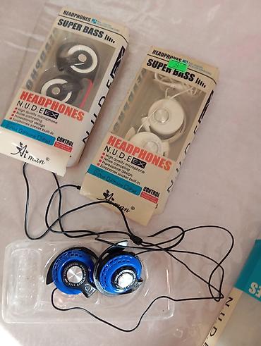 iphone qulaqlıq simli: Məhsul: Simli qulaqlıq “HEADPHONES N.U.D.E EX – SUPER BASS”, bir ədədi — 1
