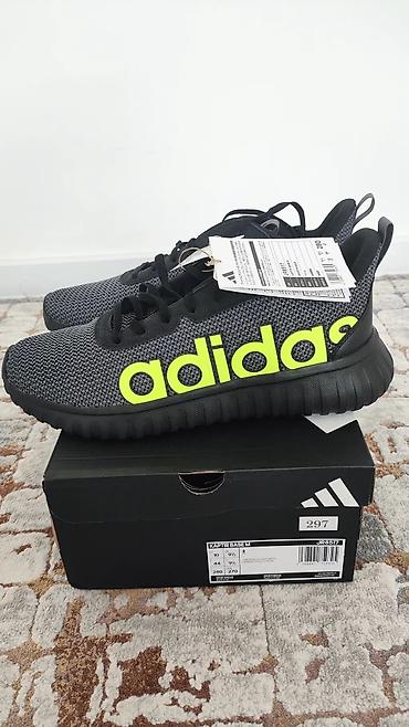 Кроссовки и спортивная обувь: Мужские кроссовки, 44, Adidas, Новый, цвет - Черный, Самовывоз, Платная доставка — 9