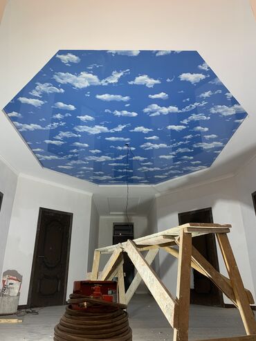 Натяжной потолок: Натяжной потолок Глянцевое, Матовое, 3D потолки Монтаж, Гарантия, Демонтаж — 13