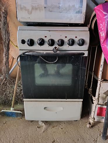 elektrikli qızdırıcılar: Qaz plitəsi Ayrıca dayanan, 4 gözlü, İşlənmiş — 1